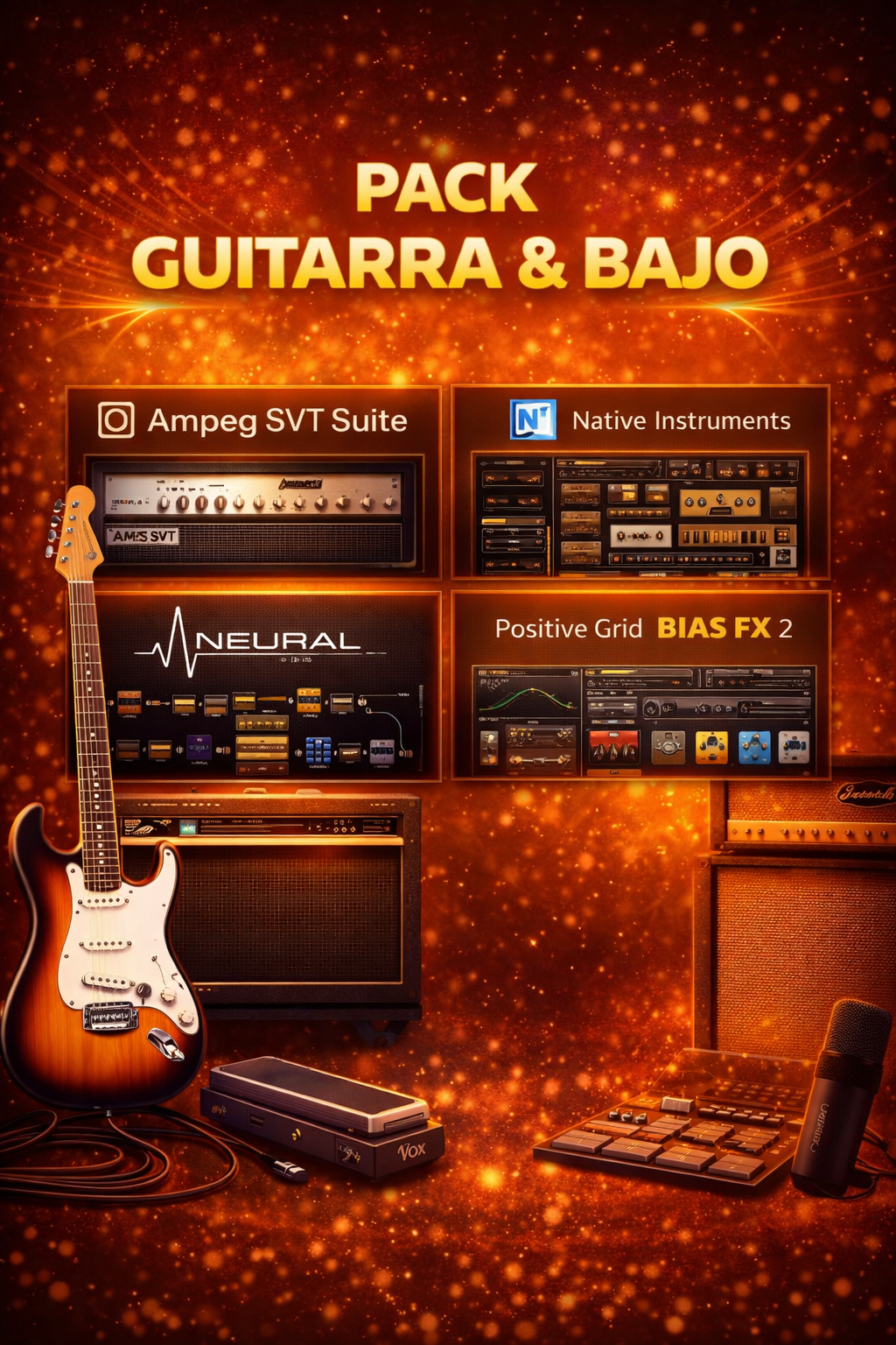 Pack GUITARRA & BAJO