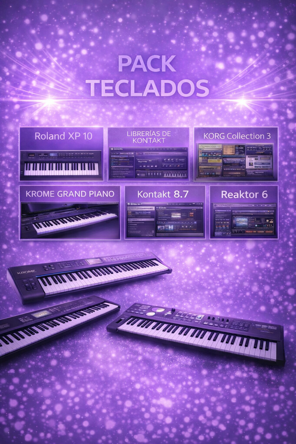 Pack TECLADOS